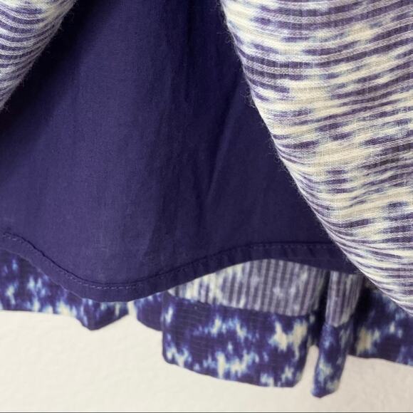 SEA New York Celine Long Sleeve Bib Dress in Lapis Blue NWT Womens Size 10 - Picture 8 of 9